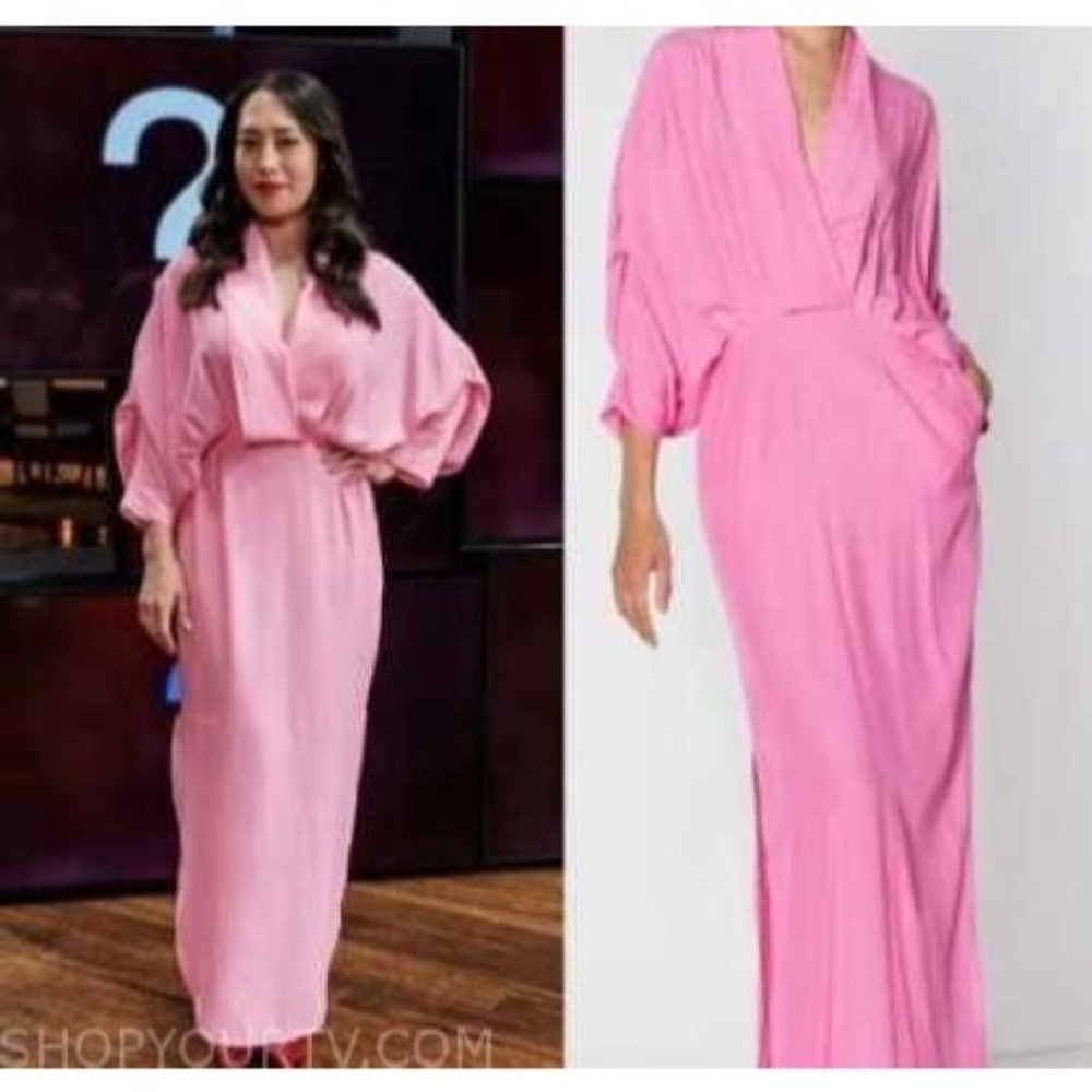 SWF Sunset Maxi Dress in Resurrection Pink New - Picture 10 of 11